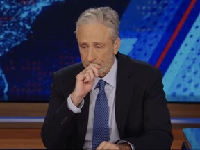 Jon Stewart was in tears this week as he reminisced about his dog Dipper, who died last Sunday.