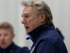 Winnipeg Jets head coach Rick Bowness.