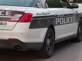 A Winnipeg Police Service vehicle.