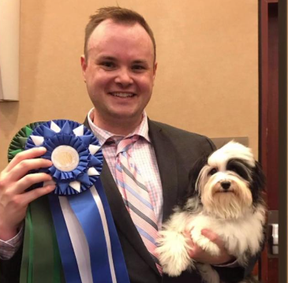 Veterinarian Adam Stafford King was one of the top dogs in the world of purebred canine contests. AKC