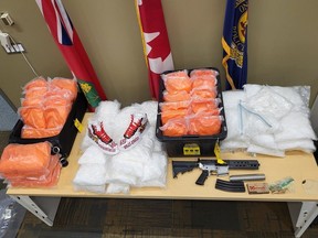 OPP says 125 kg of crystal meth with an estimated street value of $7,5 million was seized in Head Clara and Maria township this week