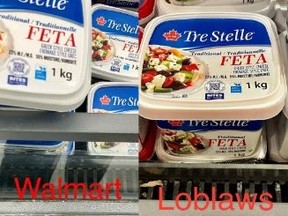 A reddit user in Canada recently marvelled at the price difference of the same amount and brand of feta cheese depending on where you bought it.