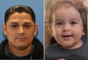 Elias Huizar, a former police officer in Washington state, is accused of killing his ex-wife and girlfriend while also abducting his child.