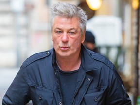 Alec Baldwin is seen in Rome, Italy, April 3, 2022.