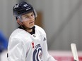 Jets’ Cole Perfetti is out of the lineup against Vegas on Thursday night.