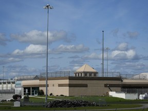 A section of the Federal Correctional Institution is shown in Dublin, Calif., Monday, March 11, 2024.