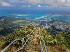 Haiku Stairs in Hawaii