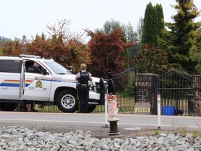 Police were called to Doremi Blueberry farm in the 20000-block Old Dewdney Trunk Road in Pitt Meadows on Aug. 15, 2021 after a woman was founded dead in the blueberry field.