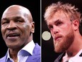 Mike Tyson (left) will fight against Jake Paul on July 20.