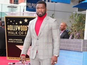 50 Cent attends the Hollywood Walk of Fame on Jan. 30, 2020.