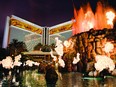 The volcano in front of The Mirage is one of many popular choices for wedding venues in Las Vegas.