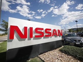 A Nissan dealership in Highlands Ranch, Colo. is shown on Aug. 15, 2019.