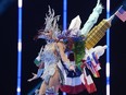 Miss USA Noelia Voigt competes in the national costume competition at the Miss Universe Beauty Pageant in San Salvador, Thursday, Nov. 16, 2023.