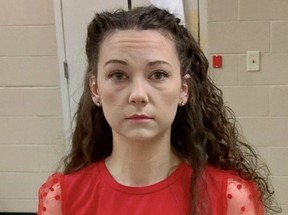 Mugshot of Arkansas teacher Heather Hare, who pleaded guilty to transporting a minor across state lines for the purpose of unlawful sexual activity.