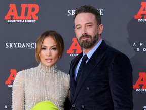 Ben Affleck and Jennifer Lopez at the 'Air' premiere in 2023.