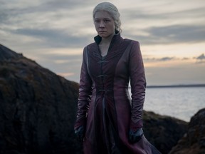 Emma D'Arcy as Princess Rhaenyra Targaryen in "House of the Dragon" Season 2.