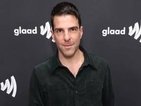 Zachary Quinto attends as GLAAD celebrates its Governors Award from the TV Academy with a pre-Emmys toast to the future of LGBTQ representation on January 10, 2024 in Bel Air, California.