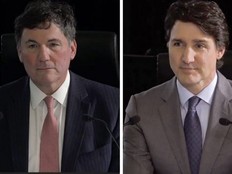 Liberal cabinet minister Dominic LeBlanc (L) and Prime Minister Justin Trudeau both testified in April in front of the public inquiry into foreign interference in Canadian elections. (Submitted photo)