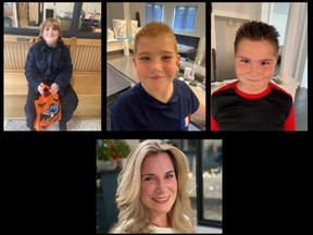 Saskatchewan RCMP is looking for information on the whereabouts of 55-year-old Astrid Schiller, her children — Leon, aged 12; Christopher, 11; and nine-year-old Thomas. The group were recently seen in Saskatchewan.