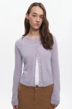Noor Fuzzy Cardigan