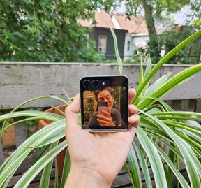 Samsung Galaxy Z Flip5 in action