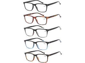 5 Pack Reading Glasses