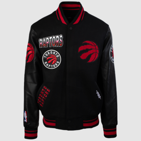 NBA Toronto Raptors Mashup Men's Rib Wool Varsity Jacket
