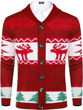 Christmas Cardigan Sweater ($53.99)