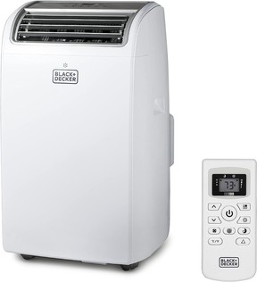 BLACK+DECKER BPACT12WT 12,000 BTU Portable Air Conditioner with Remote Control