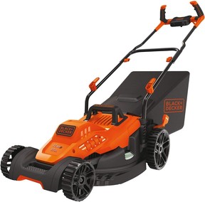 BLACK+DECKER 17 Inch Electric Lawn Mower with Comfort Grip Bike Handle