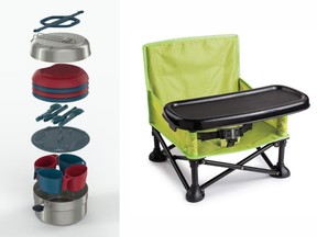 Be prepared for cooking and eating with your kids in the wild.