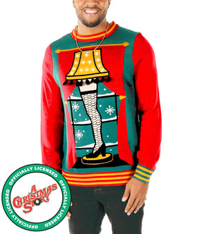 Christmas Story Leg Lamp Sweater