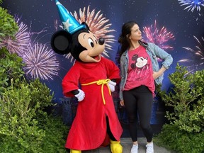 Mickey and me!