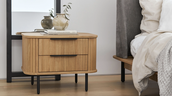 The Easy Edge Bedside Table by Canadian DTC furniture brand Sundays.