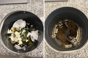 Foodcycler Eco 3 beforeafter