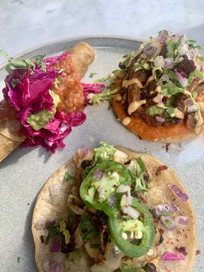 Stop at Gracias Madre for the best vegan Mexican food you'll taste.