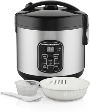 Hamilton Beach 8-Cup Rice Cooker and Steamer