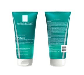 La Roche Posay Effaclar Micro-Peeling Purifying Gel Cleanser Acne Treatment.