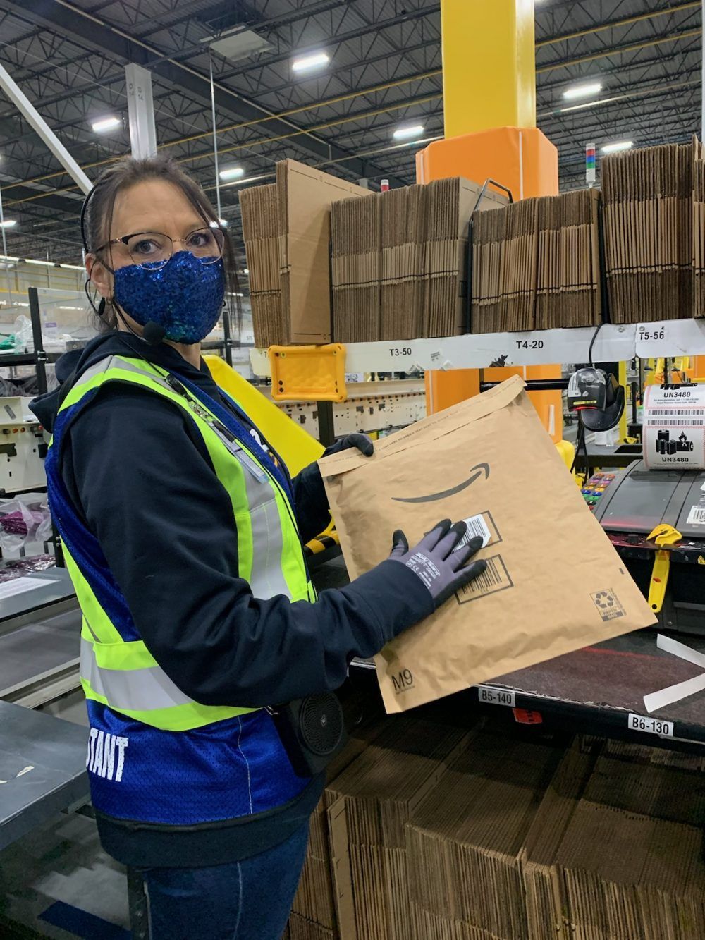 New packaging at Amazon.