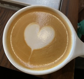 Latte art by Venice MV.