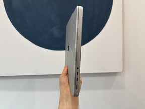 MacBook Pro 14 inch ports.