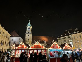 Main square, Bratislava, Slovakia.