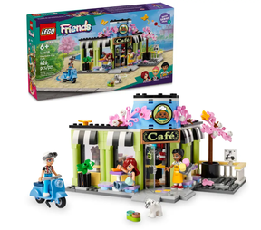 LEGO Friends Heartlake City Café box and figures