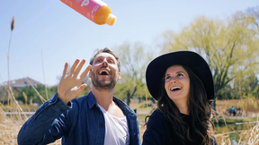Co-founders of LOOP Mission, David Cote and Julie Poitras-Saulnier.