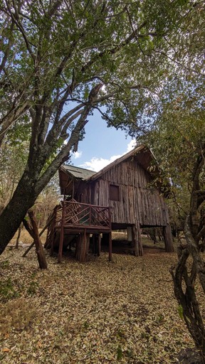 My cozy abode at the Sentrim Mara Game Lodge in the Maasai region.