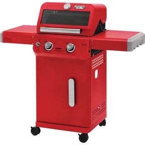 Monument Grills Red Propane Barbecue