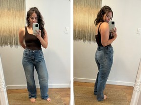 Cary High Rise Slouchy Wide Leg Jeans