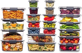 Rubbermaid 44-Piece Brilliance Food Storage Containers