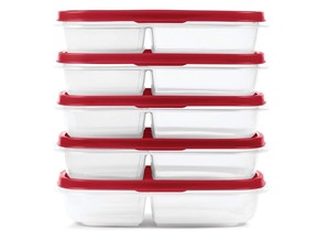 Rubbermaid EasyFindLids Meal Prep Containers.