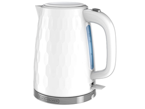 Black + Decker Honeycomb Collection Rapid Boil Electric Cordless Kettle